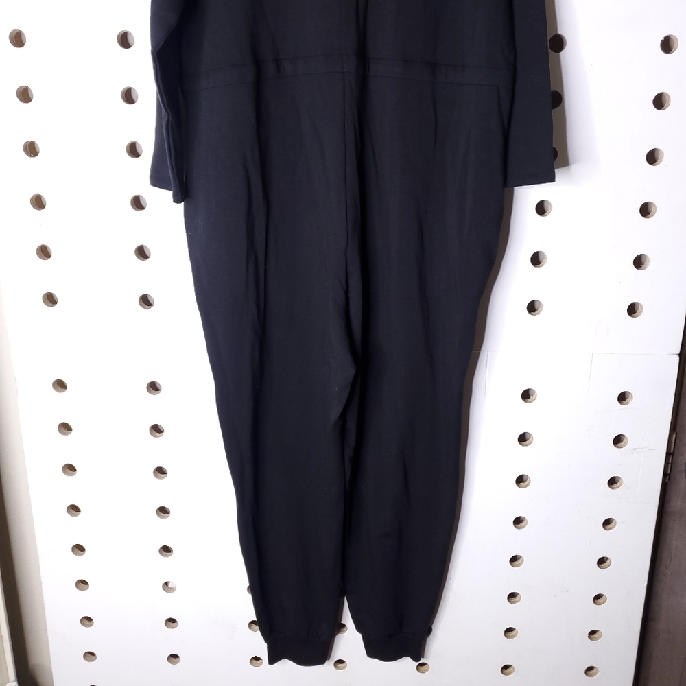COZY-NEW Eileen Fisher Round Neck Ankle Jumpsuit - Picture 6 of 7